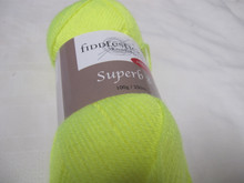 Fiddlesticks Superb 8 Yarn - Fluro Yellow (70049)
