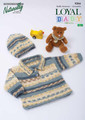Loyal Baby Prints - Naturally Knitting Pattern (K366)