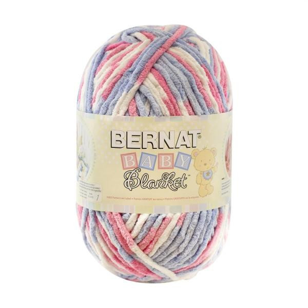 Bernat Blanket Brights Yarn Pink Blue Ombre (3305)