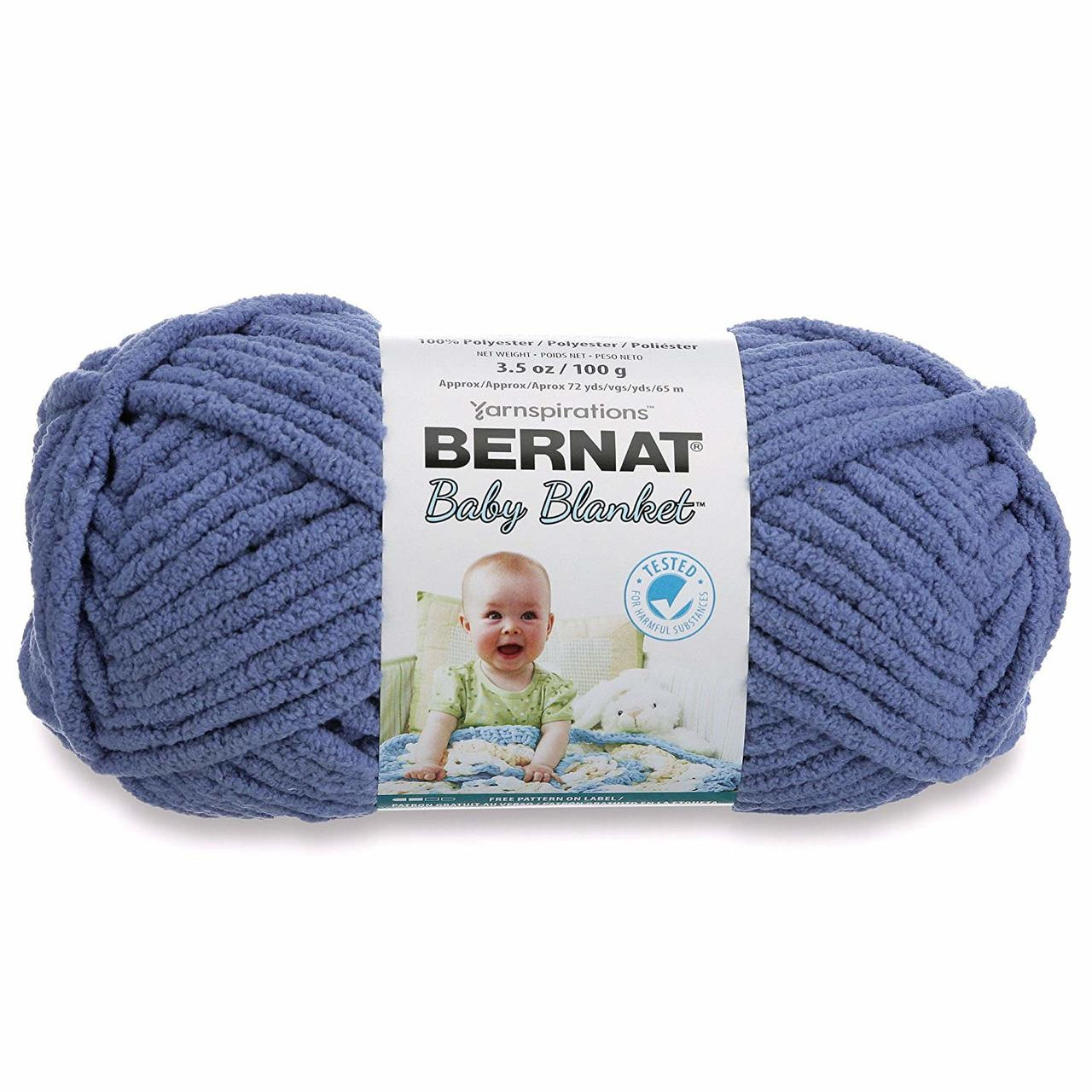 Bernat Blanket Brights Yarn - Baby Denim (3115)