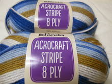 Panda Acrocraft Stripe Yarn - (1023)