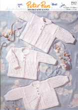 Peter Pan Knitting Pattern - Kids Sweater (P843)
