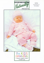 Kids Connection Knitting Pattern - Jacket - Newborn to 18 months (K526)