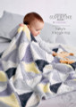 Cleckheaton Superfine Merino 8ply  Knitting Pattern - Triangle Baby Throw (440)