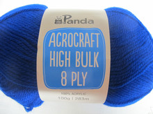 Panda Acrocraft High Bulk 8 Ply Yarn - Royal (27)