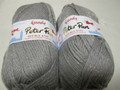 WENDY PETER PAN DK 8PLY YARN, GREY,NO 3005,50GR,NOW DISCONTINUED