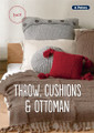 Patons Knitting Pattern - Throw, Cushions & Ottoman Leaflet  (0013)