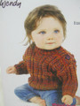 PETER PAN KNITTING LEAFLET,NO 5737, SIZE 41-66CM,EASY KNIT CHUNKY YARN