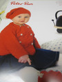 PETER PAN LEAFLET,NO P 1102, SIZE 36-51 CM,FOR 4PLY YARN