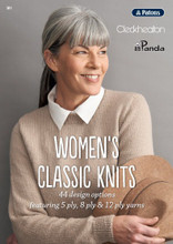 Women's Classic Knits - Patons Panda Cleckheaton Knitting Pattern (301)
