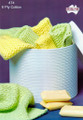 Wash Cloths - Cotton 8 Ply - Heirloom Knitting Pattern (474)