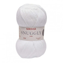 Sirdar Snuggly 4 Ply Yarn - White (0251)