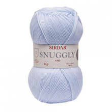 Sirdar Snuggly 4 Ply Yarn - Pastel Blue (0321)