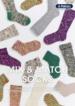 Mix & Match Socks - Patons Knitting Pattern (7023)