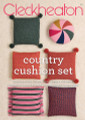 Cleckheaton Knitting Pattern - Country Cushion Set (500)