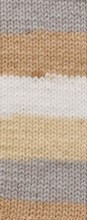 Panda Acrocraft Stripe Yarn - Neutral Stripe (1026)