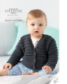 Cleckheaton Knitting Pattern - Ripple Cardigan Pattern (422)