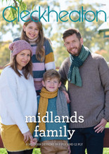 Cleckheaton Knitting Pattern - Midlands Family (3019)