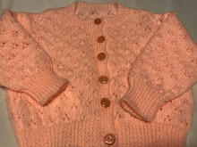 Peach Cardi