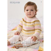 Heirloom Knitting Pattern - Sugarplum Baby (703)