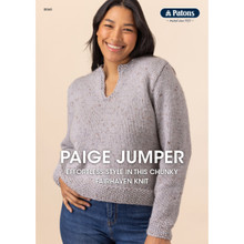 Patons Knitting Pattern -  Paige Jumper (0060)