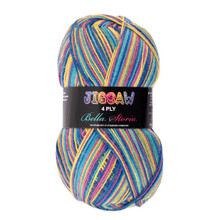 Bella Storia Jigsaw Yarn - Mardi Gras (118)