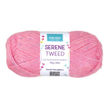 Sean Sheep Serene Tweed Yarn - Pink (7101)