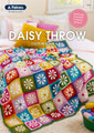 Patons Knitting Pattern -  Daisy Throw (7025)