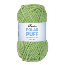 Panda Polar Puff Yarn - Leaf (6113)