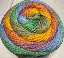 Caron Cinnamon Swirl Yarn - Tropical Breeze