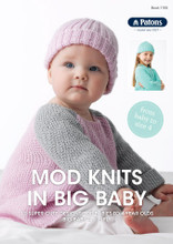 Mod Knits in Big Baby - Patons Knitting  Pattern (1105) cover