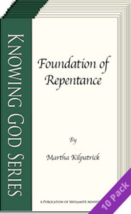 Foundation of Repentance (10 Pack) by Martha Kilpatrick