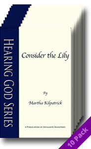 Consider the Lily (10 Pack) by Martha Kilpatrick