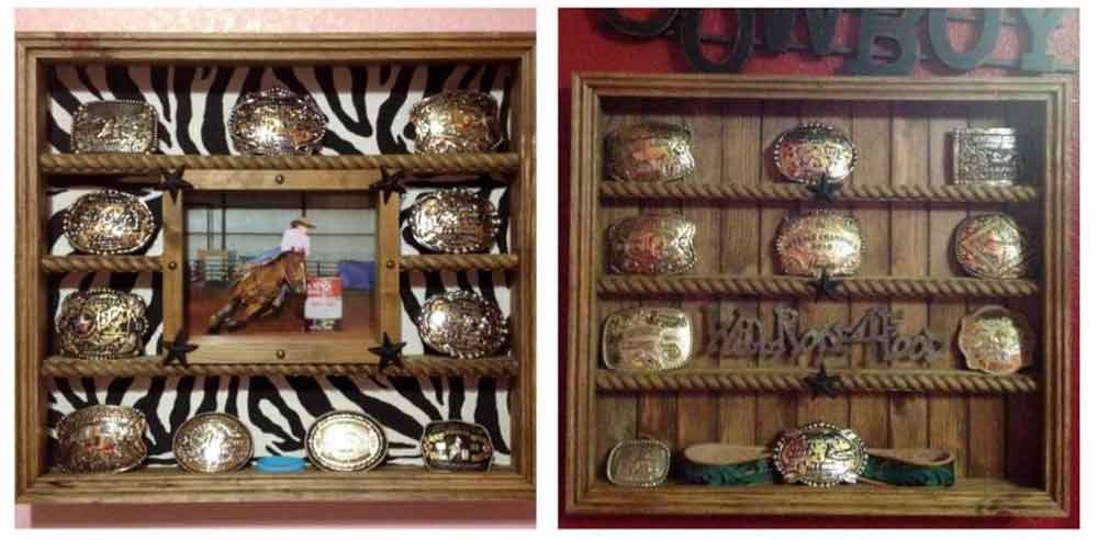 trophy belt buckle display case