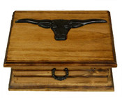 Texas Longhorn Bible Box / Jewelry Box