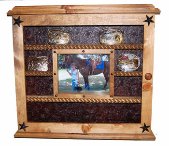 14 Buckle Display with Glass Front
Great for Rodeo Awards and Barrel Racing Awards
