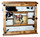14 Buckle Display Glass Door Cowhide Back
Great for Rodeo Awards and Barrel Racing Awards