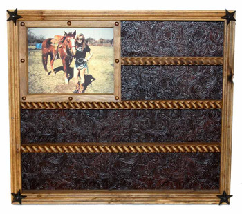 Buckle Display with Picture Frame
Great for Rodeo Awards and Barrel Racing Awards