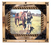 Shadowbox Style Rustic Pine Frame - Various Sizes Available
