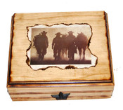 Real Cowgirls Handmade Jewelry Box - Other Pics Available