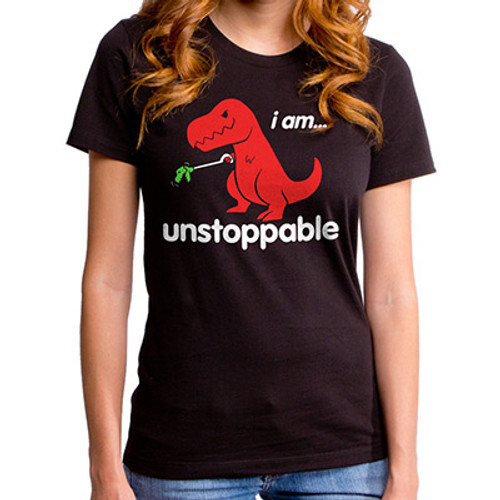 Unstoppable Dinosaur Women's T-Shirt