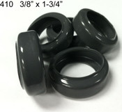 3/8" x 1-3/4" Charcoal Caster Tire Floor Savers