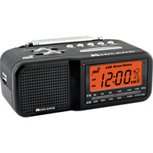 New-Black All Hazard Weather Alert Radio