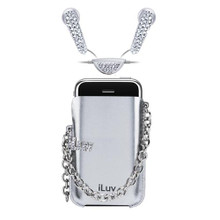iLuv Crystal In-Ear Earphones & Holster for iPhone I80-SIL