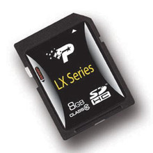 Patriot LX Class 10 SDHC Flash Memory Card - 8GB