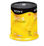 Sony 100-Pack 16x DVD-R 4.7GB 120 Min Spindle