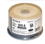 Sony 50-Pack Inkjet Printable DVD-R Spindle