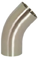 Polished 45° Elbow with Tangents
