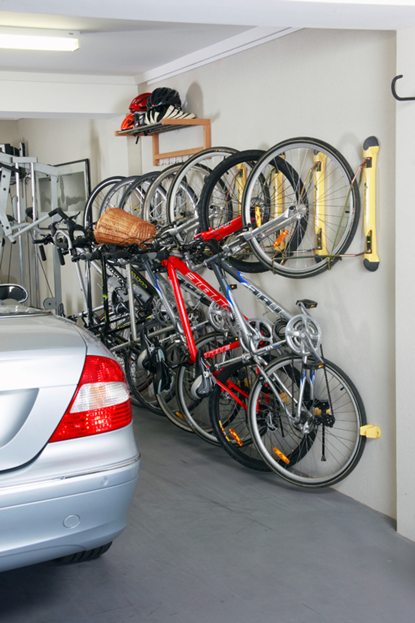 Compact Vertical Bike Rack | Wall Mount - StoreYourBoard.com
