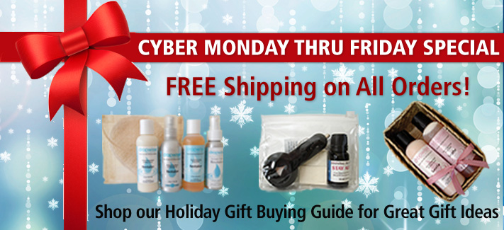 Cyber Monday Through Friday: Free Shipping on ALl Orders